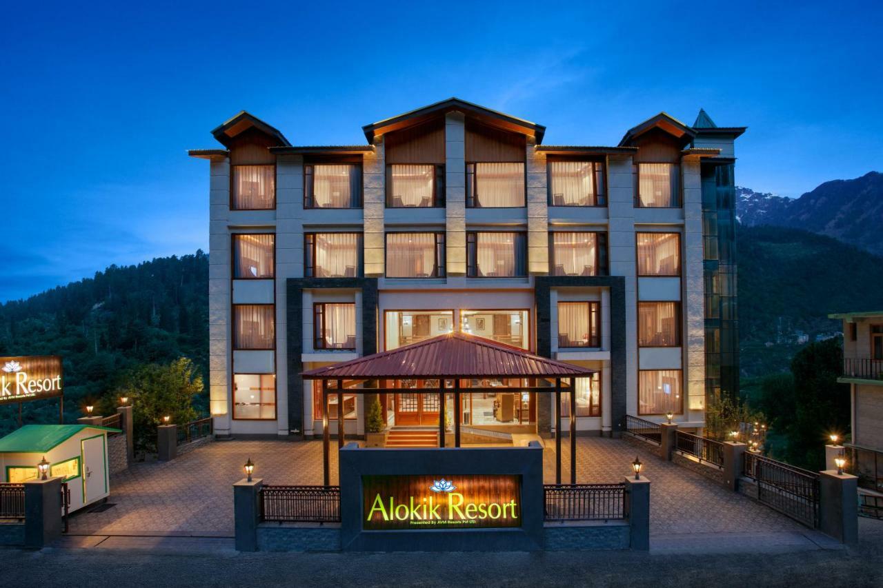 Alokik Resort- Pure Veg Manali  Luaran gambar